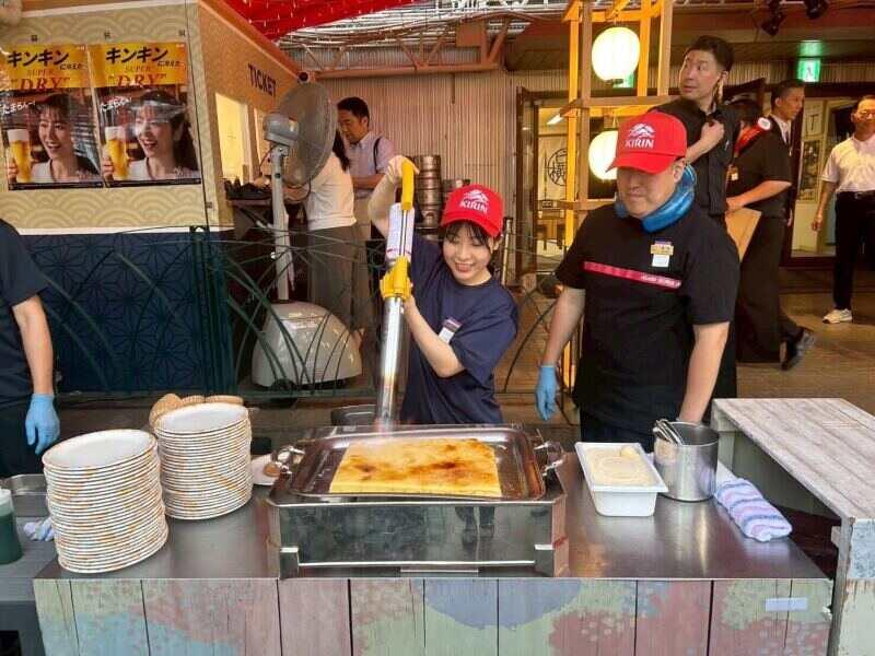 阪急トップビアガーデン( ホテル阪急インターナショナル)の仕事画像3